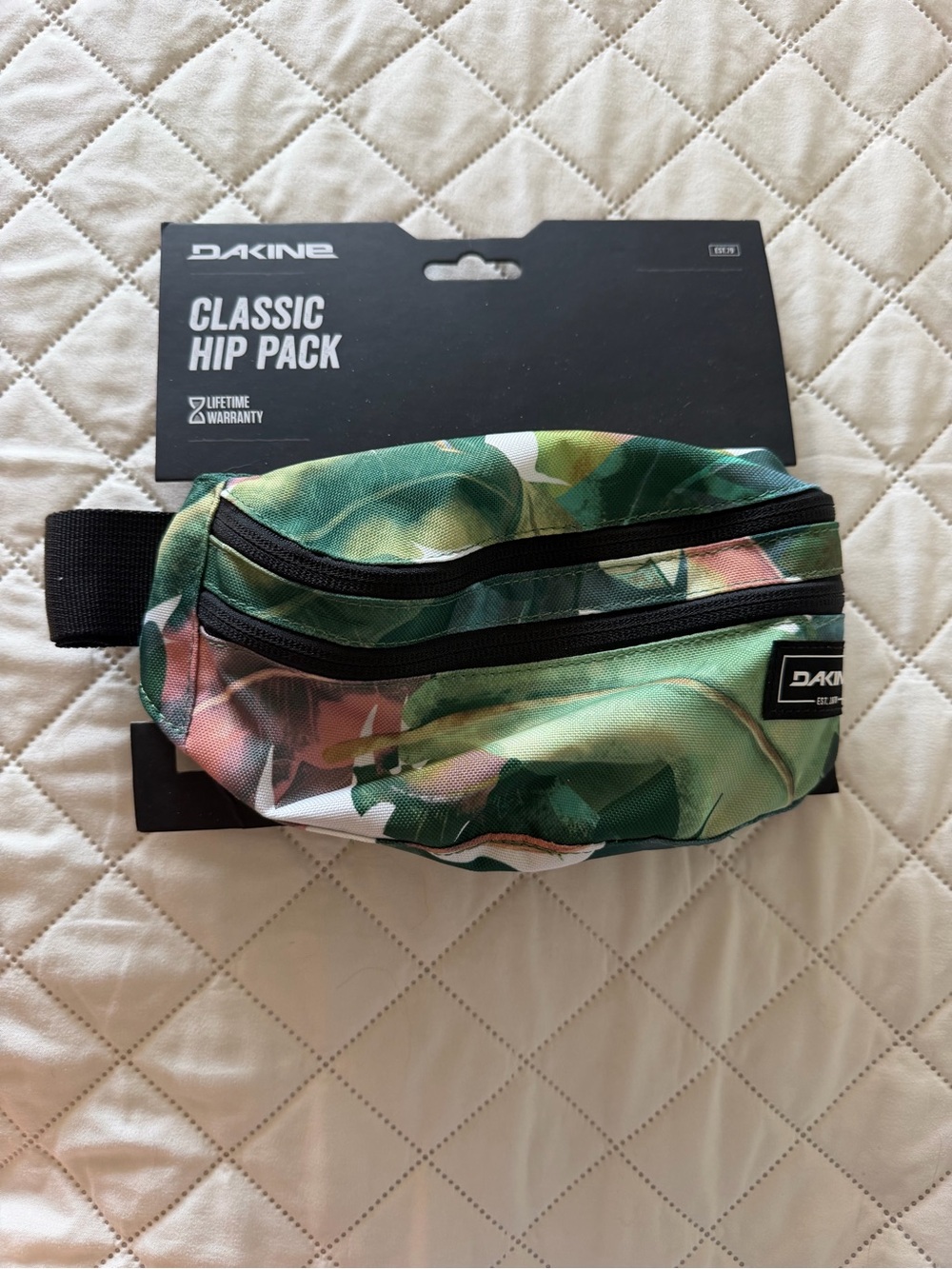 Dakine Classic Hip Pack - Green Floral Print